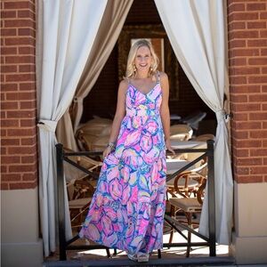 Lilly Pulitzer Melody Maxi Dress – NWT Size 2
